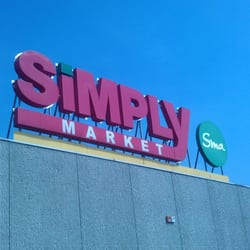 Simply Market - Mega insegna