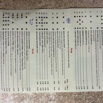 Chef Viet's Shanghai - Menu - Chinese Near Me - Columbus, Georgia