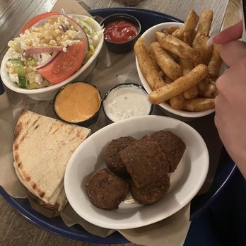 Kyma Greek Cuisine - Falafel Platter - Greek Near Me - Somerville, New Jersey Kyma Greek Cuisine - Falafel Platter - Greek Near Me - Somerville, New Jersey