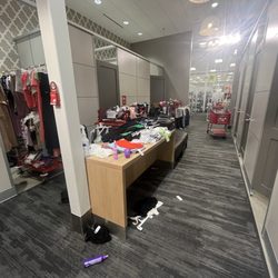 Target - Dressing room mess