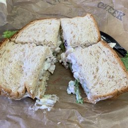 Market fresh chicken salad sandwich