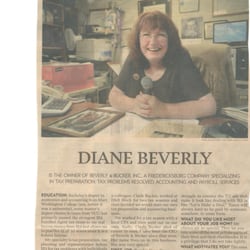 Beverly & Bucker - 30 years of helping our clients save taxes and hassle in compliance for all the many things a small business must do to keep compliant.