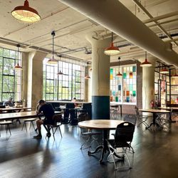 Ponce City Market - Seating area on the top floor