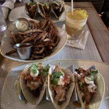 Monkeypod Kitchen by Merriman - Fresh Fresh Caught Fish Tacos Garlic Truffle Oil Fries Bulgogi Pork Tacos - New American Near Me - Kihei, Hawaii Monkeypod Kitchen by Merriman - Fresh Fresh Caught Fish Tacos Garlic Truffle Oil Fries Bulgogi Pork Tacos - New American Near Me - Kihei, Hawaii