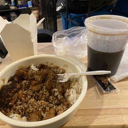 a bowl of rice and a cup of coffee a bowl of rice and a cup of coffee