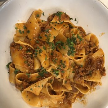 Pasta Eater - Pappardelle with wild boar ragu - Italian Near Me - New York, New York Pasta Eater - Pappardelle with wild boar ragu - Italian Near Me - New York, New York