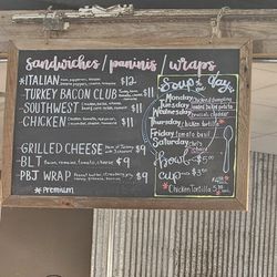 Opportunity Cafe - Menu