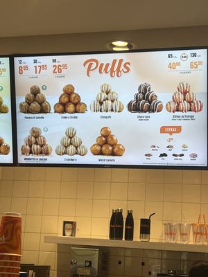 Menu photo 1 Mr. Puffs Trois-Rivières, QC
