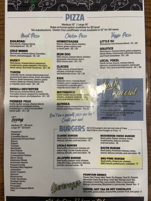 Menu photo 6 Locals Pub and Pizzeria Wasilla, AK Menu photo 6 Locals Pub and Pizzeria Wasilla, AK