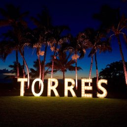 Gorgeous  up-lighting on trees