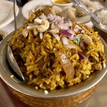 Annapurna Restaurant and Bar - Lamb Biryani - Flavorful! - Indian Near Me - Oakland, California