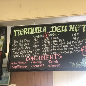 Morihara Store - Hot food menu. - Grocery Near Me - Kula, Hawaii Morihara Store - Hot food menu. - Grocery Near Me - Kula, Hawaii