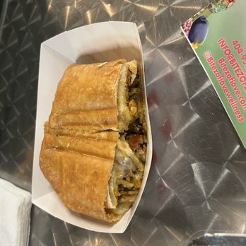 Auntie Vee's Kitchen - Half jerk chicken chimichanga - Comfort Food Near Me - Atlanta, Georgia Auntie Vee's Kitchen - Half jerk chicken chimichanga - Comfort Food Near Me - Atlanta, Georgia