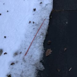 Friendly Lawn Care - Bad snow plowing December 2016.