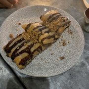 Photo of Bar Bombón - Philadelphia, PA, United States. Chocolate banana dessert