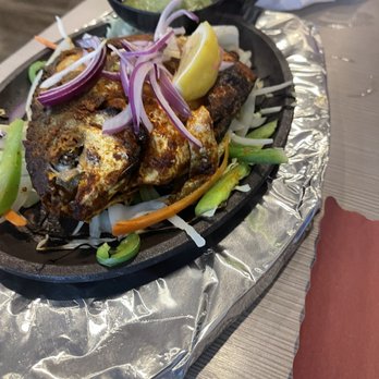 Cholanadu Indian Bistro - Pompano Tandoori Whole Pompano Fish - Indian Near Me - Fort Mill, South Carolina Cholanadu Indian Bistro - Pompano Tandoori Whole Pompano Fish - Indian Near Me - Fort Mill, South Carolina