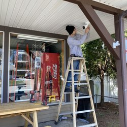 Rhody Electric - Security camera install