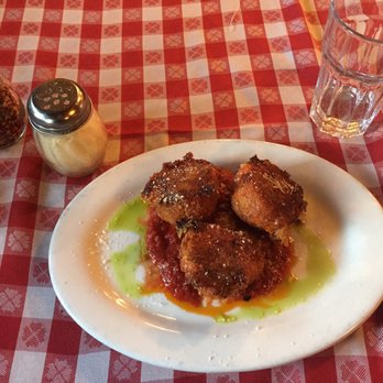 Square Pie - Arancini with red sauce - Pizza Near Me - Philadelphia, Pennsylvania Square Pie - Arancini with red sauce - Pizza Near Me - Philadelphia, Pennsylvania