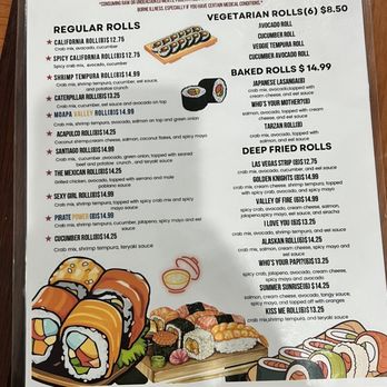 La Fonda - Sushi menu 1-15-23 - Mexican Near Me - Overton, Nevada La Fonda - Sushi menu 1-15-23 - Mexican Near Me - Overton, Nevada
