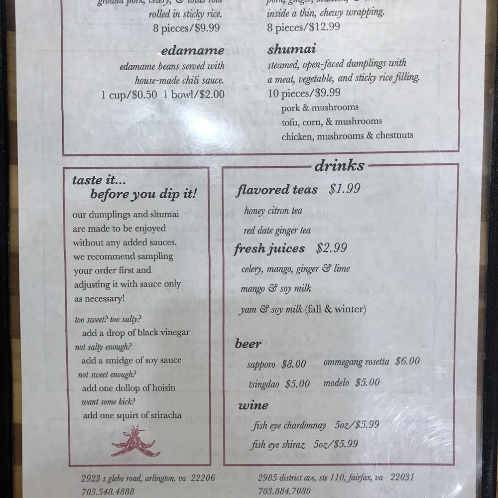District Dumplings - Menu - Asian Fusion Near Me - Fairfax, Virginia District Dumplings - Menu - Asian Fusion Near Me - Fairfax, Virginia