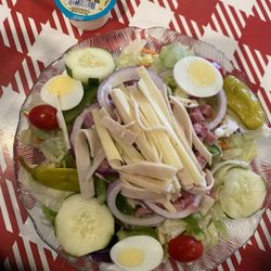 Joey D's Chicago Style Eatery & Pizzeria - Chef Salad lunch deal with a pop (soda)
