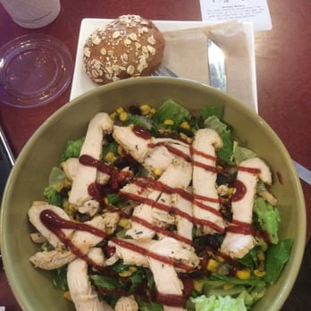 Panera Bread - Customized BBQ chicken salad and sprouted grain roll. Amazing! - Sandwiches Near Me - Jacksonville, Florida