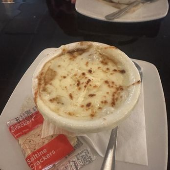 The Dock on Front - French Onion Soup - American Near Me - Mokena, Illinois