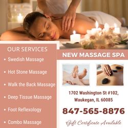 New Massage Spa - Check out our services and benefits