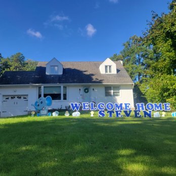 The Stork Shop LI - Baby Boy Elephant Birth Announcement with Welcome Home Lawn Letters - Party Equipment Rentals Near Me The Stork Shop LI - Baby Boy Elephant Birth Announcement with Welcome Home Lawn Letters - Party Equipment Rentals Near Me