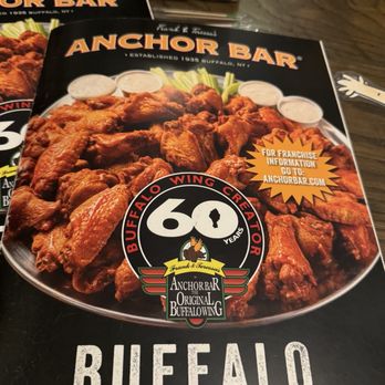 Anchor Bar - Menu - Chicken Wings Near Me - Buffalo, New York Anchor Bar - Menu - Chicken Wings Near Me - Buffalo, New York