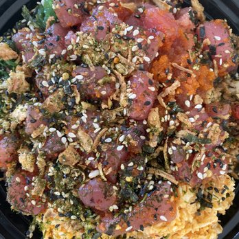Grindz - Aloha infused Poke - enough mercury poisoning for a year YUM - Poke Near Me - Monrovia, California Grindz - Aloha infused Poke - enough mercury poisoning for a year YUM - Poke Near Me - Monrovia, California