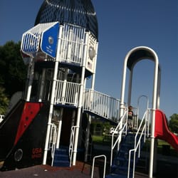 Boysen Park - The bigger rocket ship for older kids.
