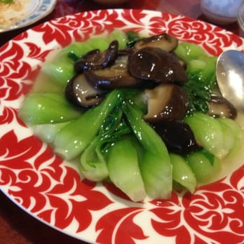 Miss Hot Cafe - Bok choy with shiitake mushroom - Chinese Near Me - Buffalo, New York