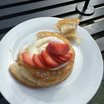 Commonwealth Coffeehouse & Bakery - Strawberry cream cheese croissant - Coffee & Tea Near Me - San Antonio, Texas