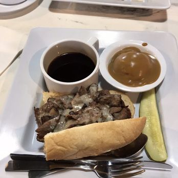 McAlister's Deli - French Dip with Mashed Potatoes and Gravy. Very Good! - Delis Near Me - Peoria, Illinois McAlister's Deli - French Dip with Mashed Potatoes and Gravy. Very Good! - Delis Near Me - Peoria, Illinois