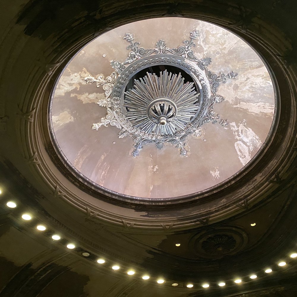 SNF Parkway Theatre - Beautiful details in the ceiling - Cinema Near Me - Baltimore, Maryland