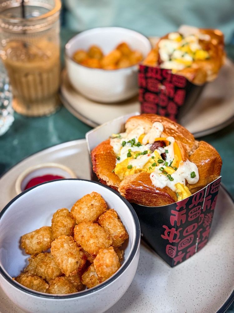 Food from Aaktun Coffee & Bar