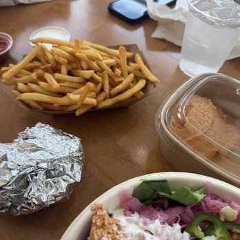 The Kebab Shop - Sides fries and fire HUMMUS - Mediterranean Near Me - Northridge, California The Kebab Shop - Sides fries and fire HUMMUS - Mediterranean Near Me - Northridge, California
