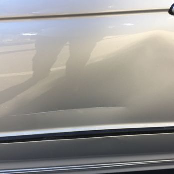 Dent Pro Mobile - 2001 bmw 325I door before Dent Pro Mobile - Body Shops Near Me