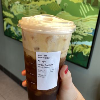 Starbucks - Oleato Golden Foam Iced Shaken Espresso with Toffeenut venti - Coffee & Tea Near Me - Vestavia Hills, Alabama Starbucks - Oleato Golden Foam Iced Shaken Espresso with Toffeenut venti - Coffee & Tea Near Me - Vestavia Hills, Alabama