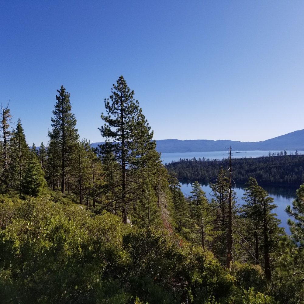 Bayview Trailhead-Bayview Campground - View of Cascade Lake & Lake Tahoe - Hiking Near Me - Twin Bridges, California Bayview Trailhead-Bayview Campground - View of Cascade Lake & Lake Tahoe - Hiking Near Me - Twin Bridges, California