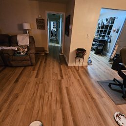 Floor after install