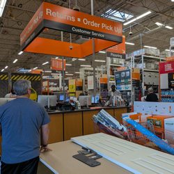 The Home Depot - Traditional returns, customer service, order pickup all in one