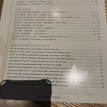 Grassroots Kitchen & Tap - Drink menu - New American Near Me - Scottsdale, Arizona Grassroots Kitchen & Tap - Drink menu - New American Near Me - Scottsdale, Arizona