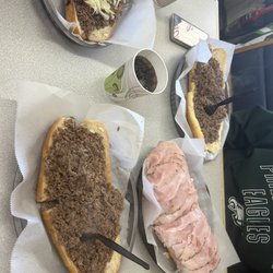 Laspada's the Original Steaks & Hoagies - Regular Cheesesteak and Regular Italian Special Hoagie
