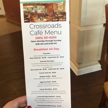 Crossroads Cafe - Menu - Cafes Near Me - Rochester, New York