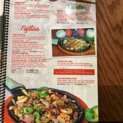 Casa Mexicana - Menú