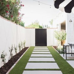 Colibri Landscape & Design - Concrete stepping stones