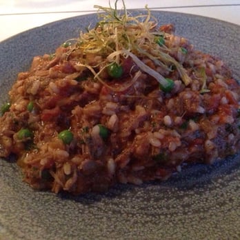 Jellyfish - Risotto for the day - lamb, mint, peas and tomatoes - Modern Australian Near Me - Manly, NSW Jellyfish - Risotto for the day - lamb, mint, peas and tomatoes - Modern Australian Near Me - Manly, NSW
