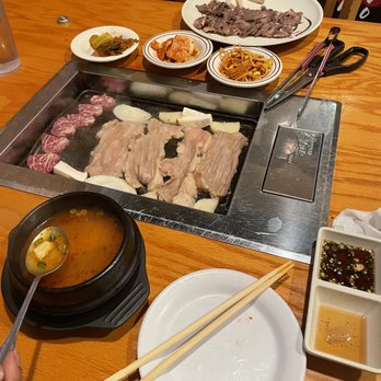 Gopchang On Fire 2 - Dae chang and rib meat - Korean Near Me - Duluth, Georgia